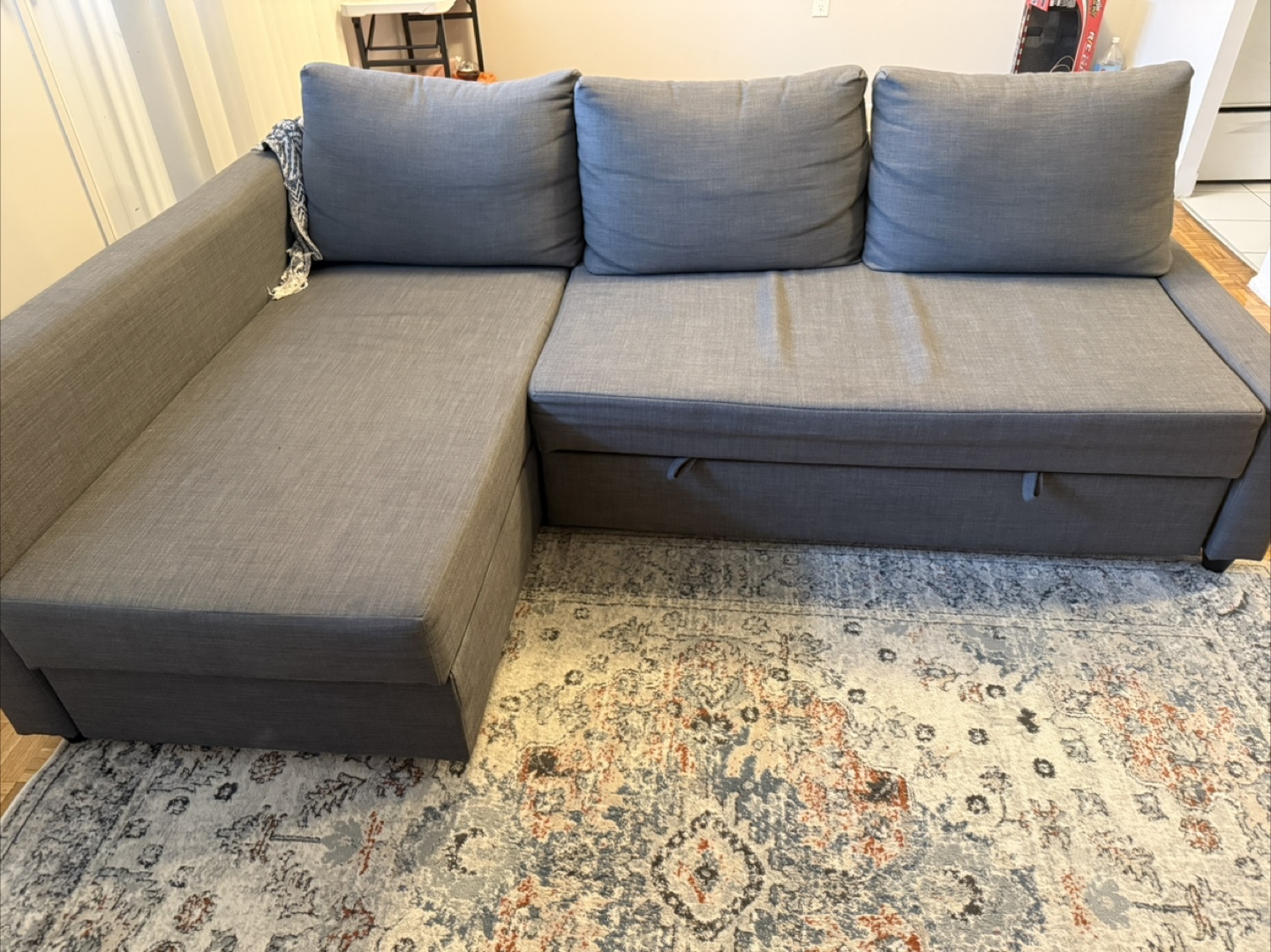 IKEA Friheten Corner Sofa Bed - Grey