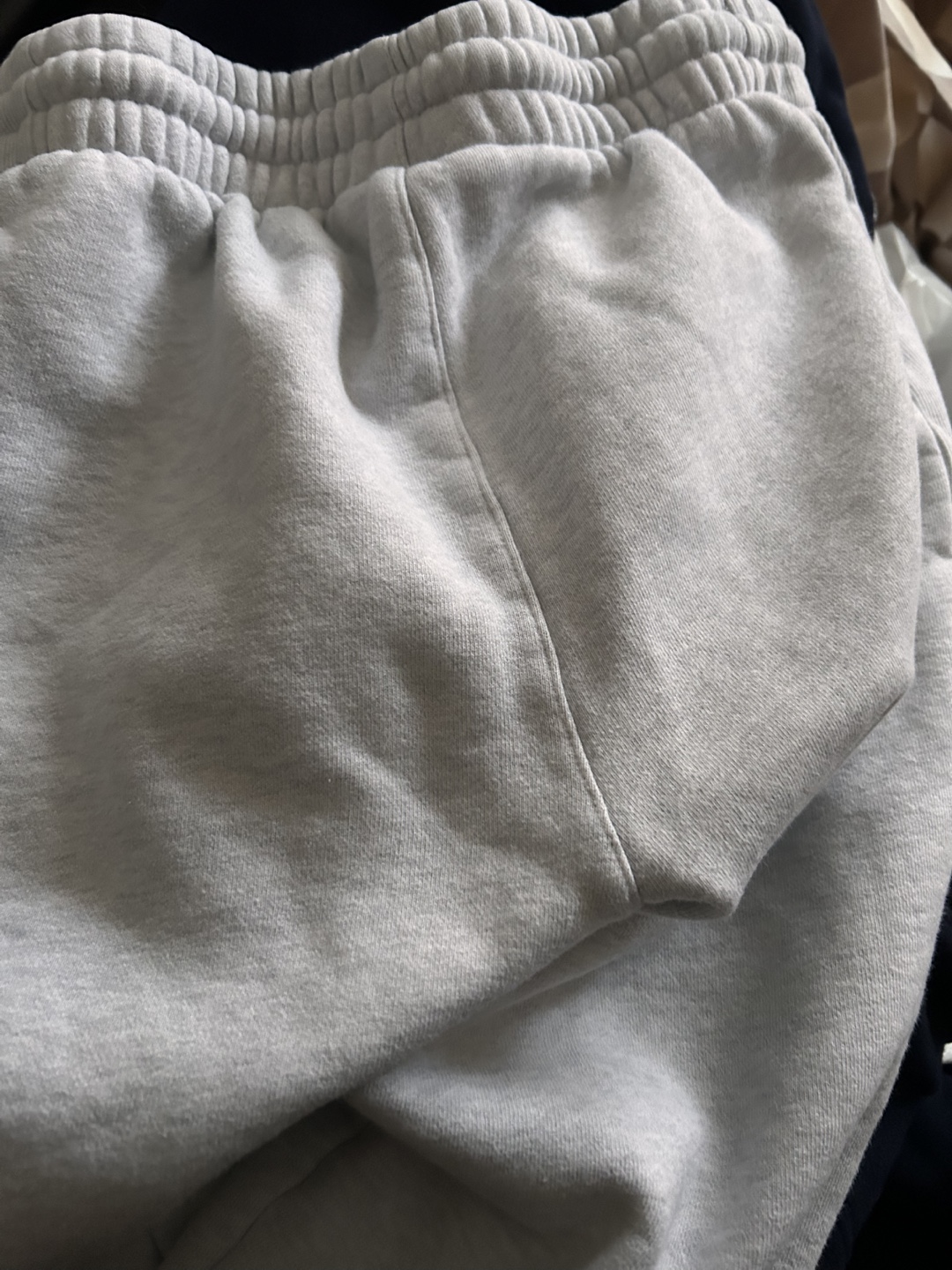 TNA Sweatfleece Boyfriend Fit Joggers - Light Grey - photo 3