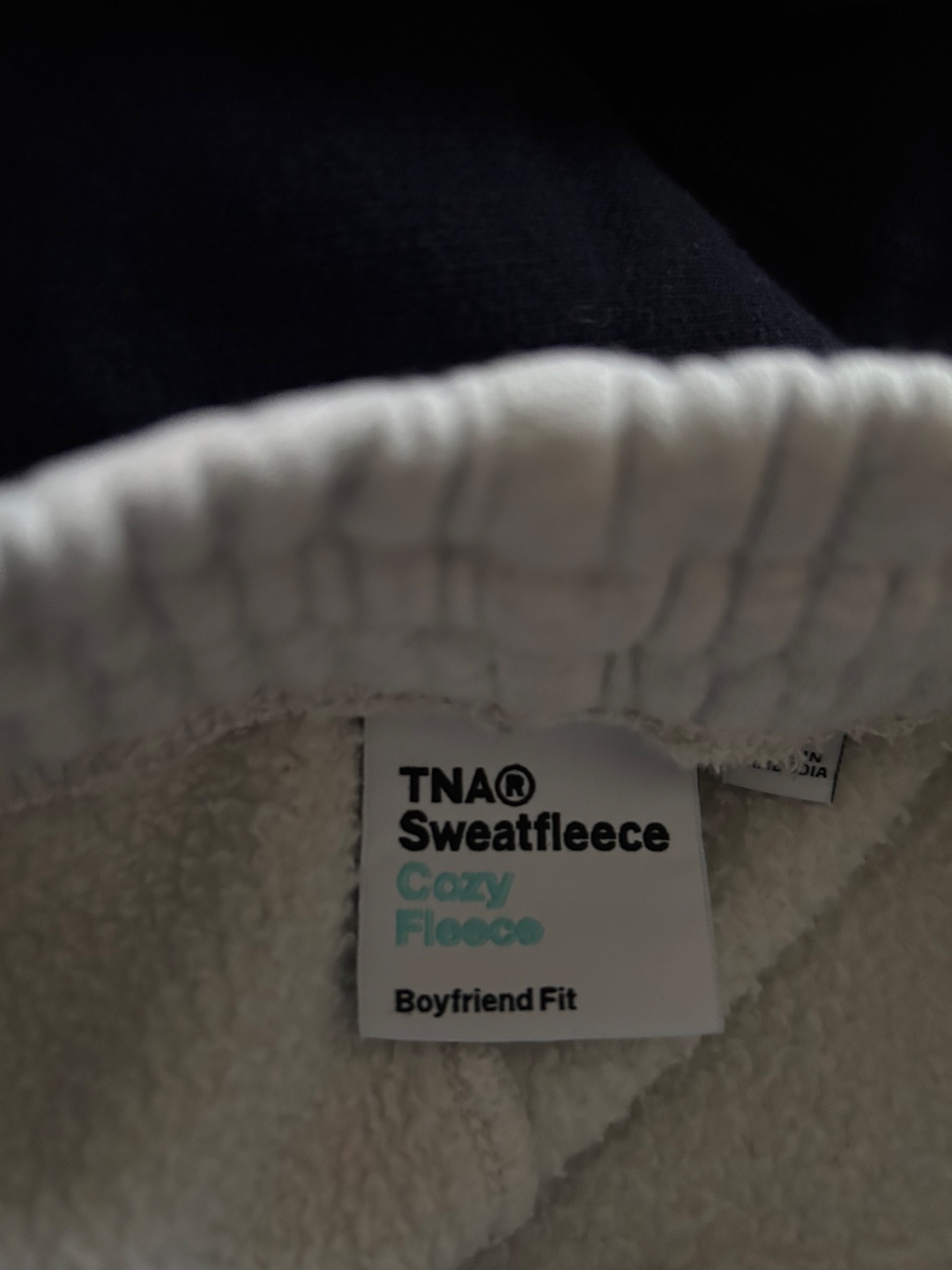 TNA Sweatfleece Boyfriend Fit Joggers - Light Grey - photo 4