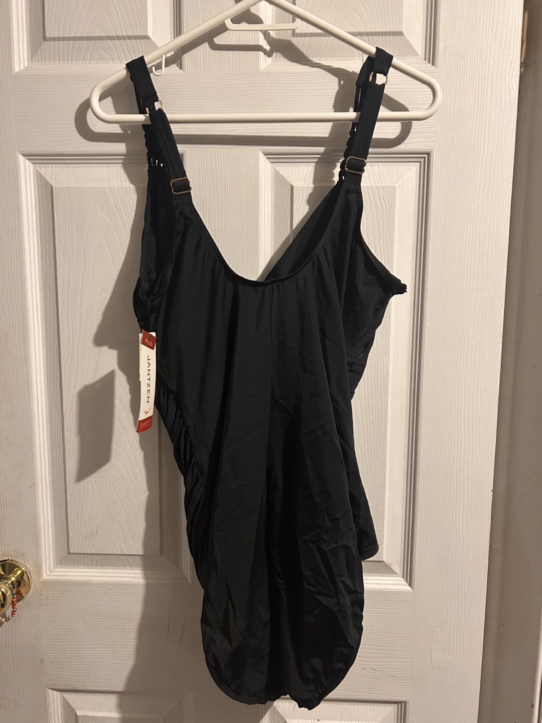 Jantzen Women's Plus Size Black One-Piece Swimsuit - photo 2