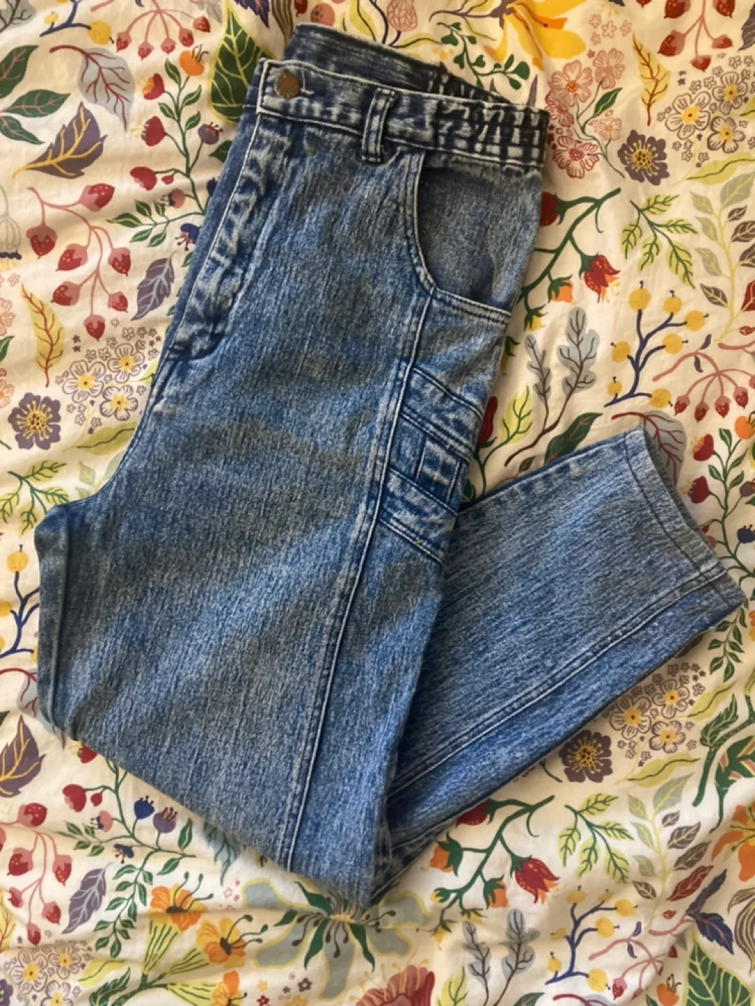 Vintage W.T.C. Styled Jeans Acid Wash straight leg jeans thumbnail