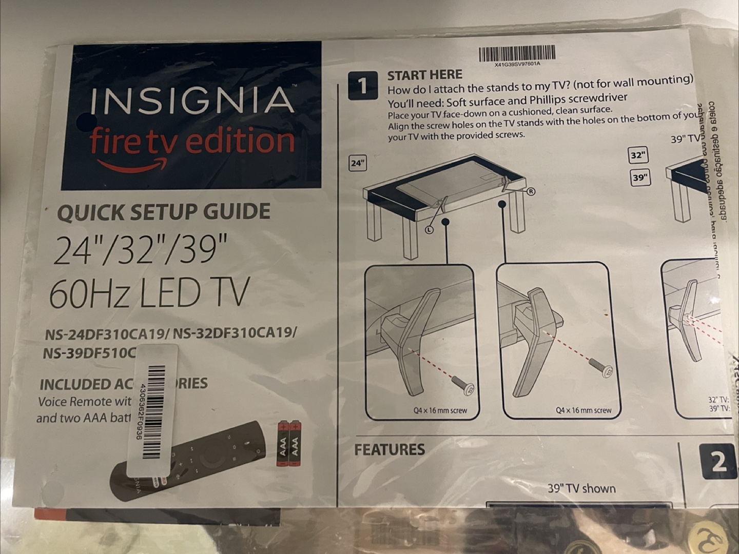 Insignia Fire TV 39 inch - photo 5