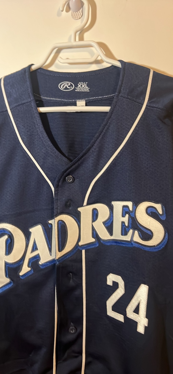 Men's San Diego Padres #24 Baker Replica Jersey - Size XXL