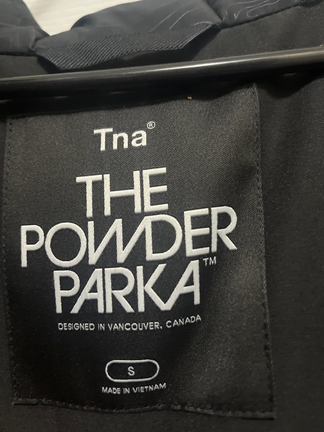 Tna The Powder Parka - Size Small - Black image indicator(4)