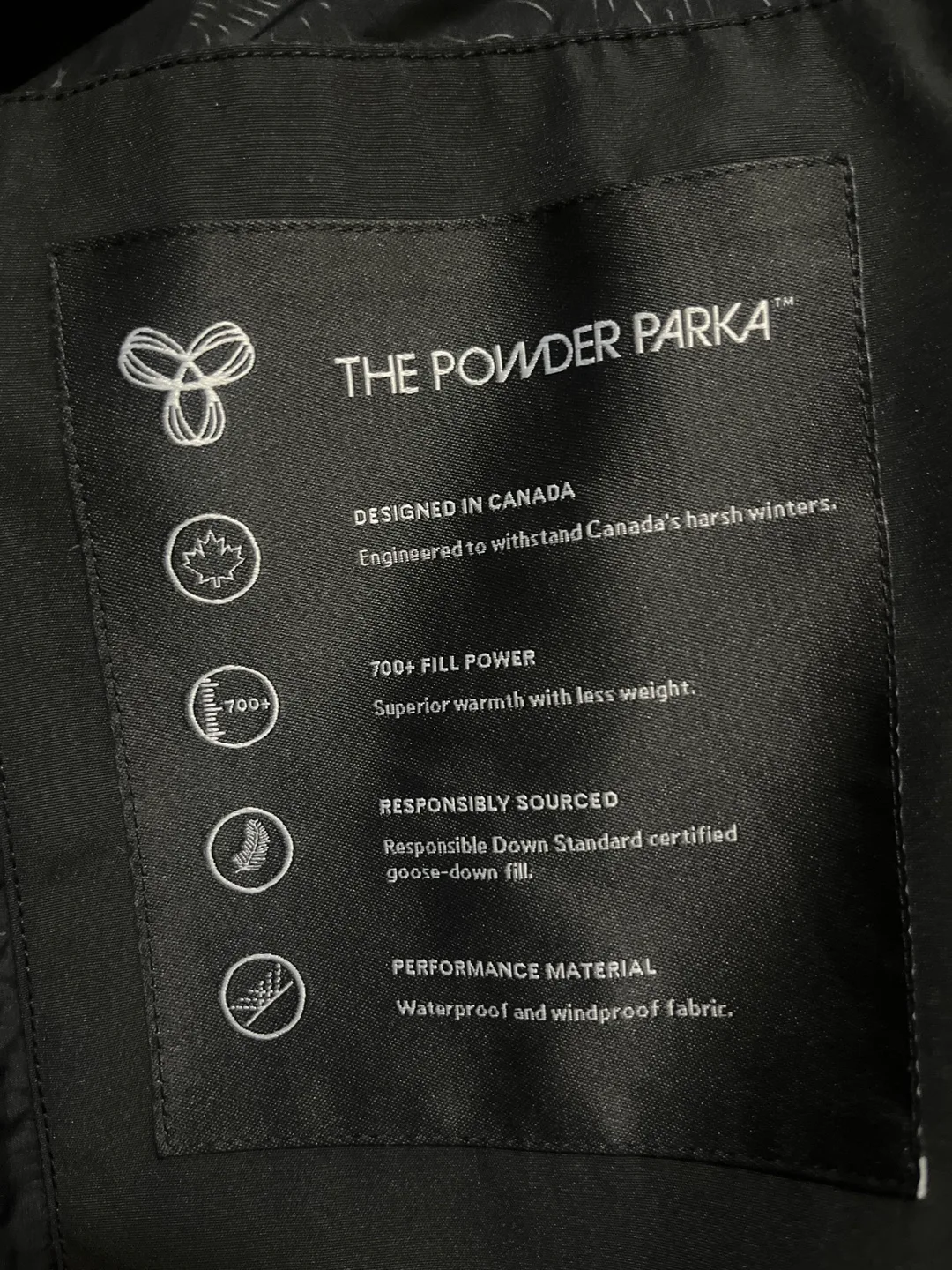 Tna The Powder Parka - Size Small - Black image indicator(5)