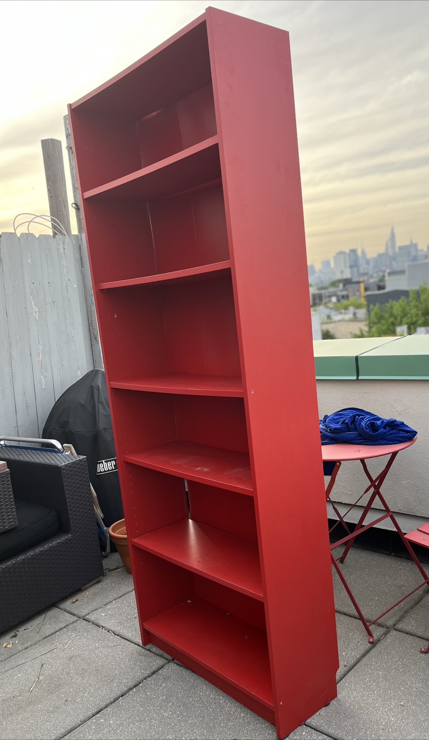 IKEA Billy Red Bookcase - photo 2