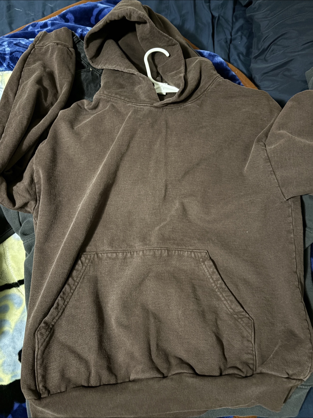 Unisex brown hoodie