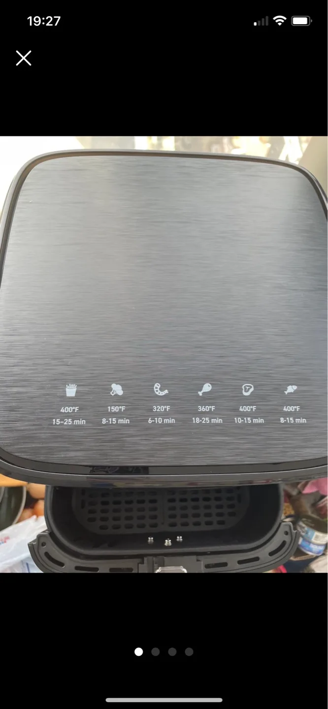 OBO- New Ultima Cosa Air Fryer 1700w thumbnail