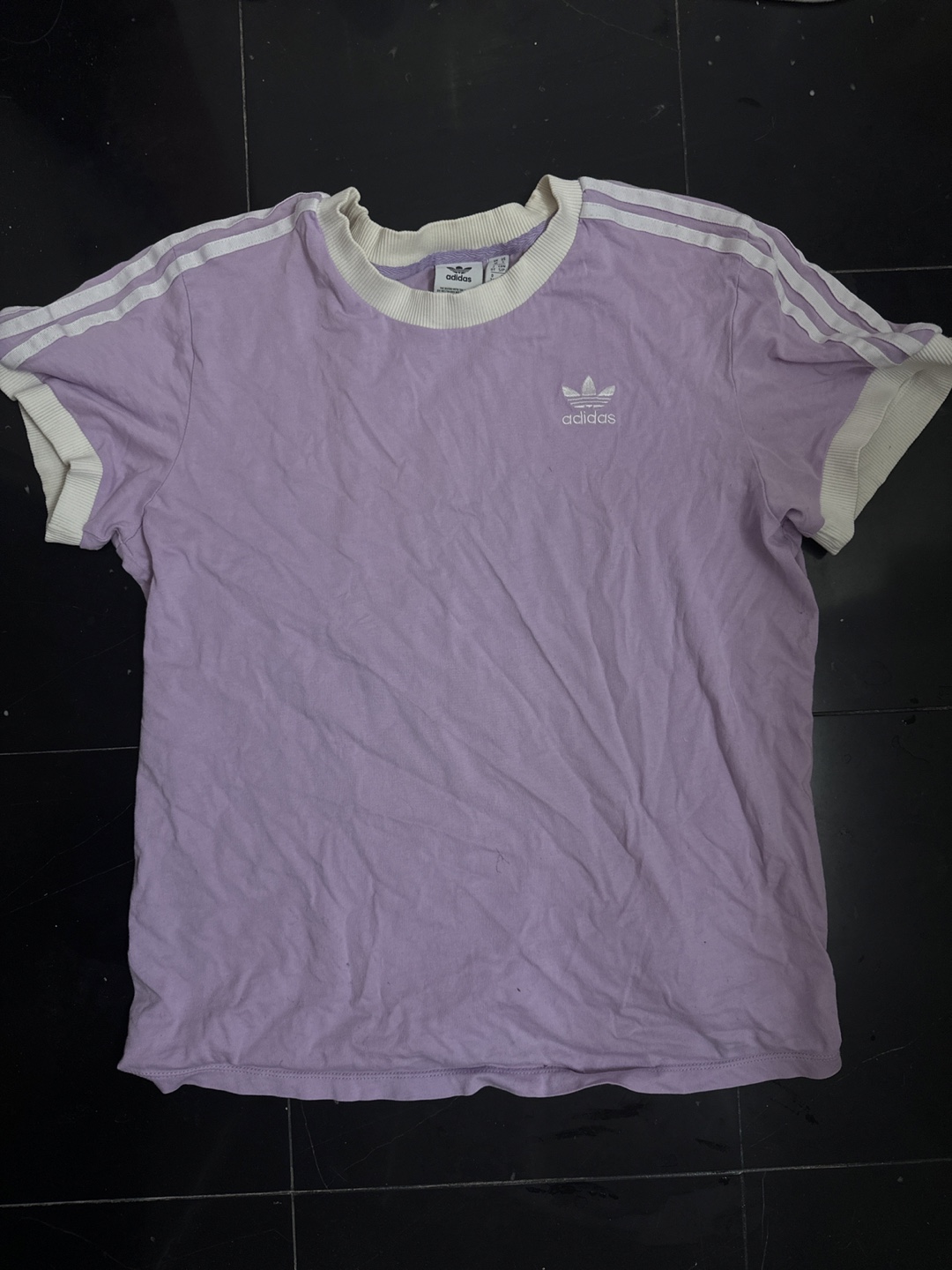 Adidas Lilac T-Shirt Size Small