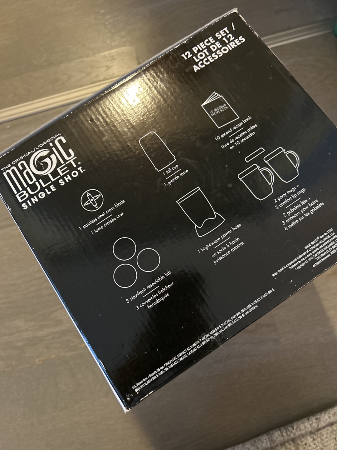 Magic Bullet Single Shot 12-Piece Set Blender - photo 4