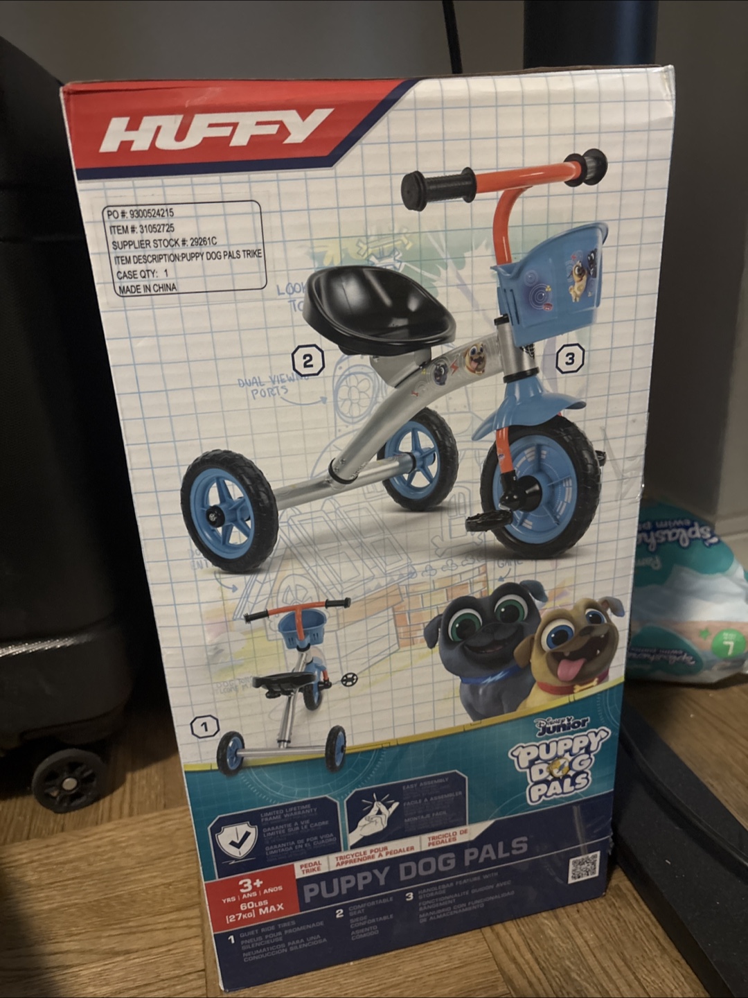 Huffy Puppy Dog Pals Tricycle - New in Box