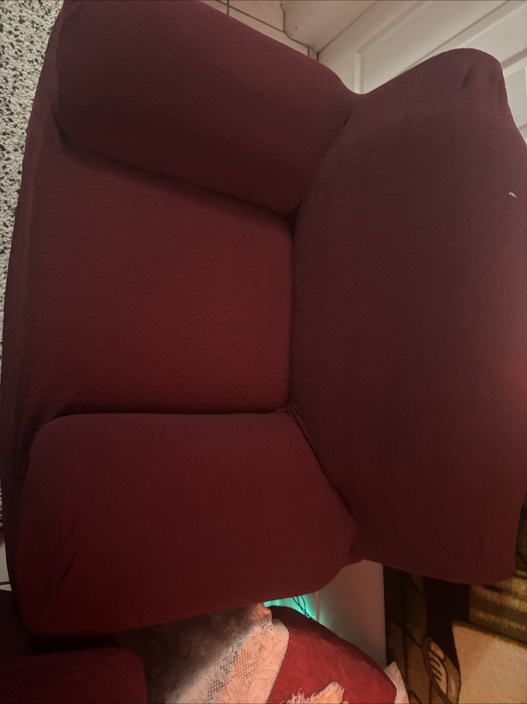 Recliner Sofa Cover - Burgundy