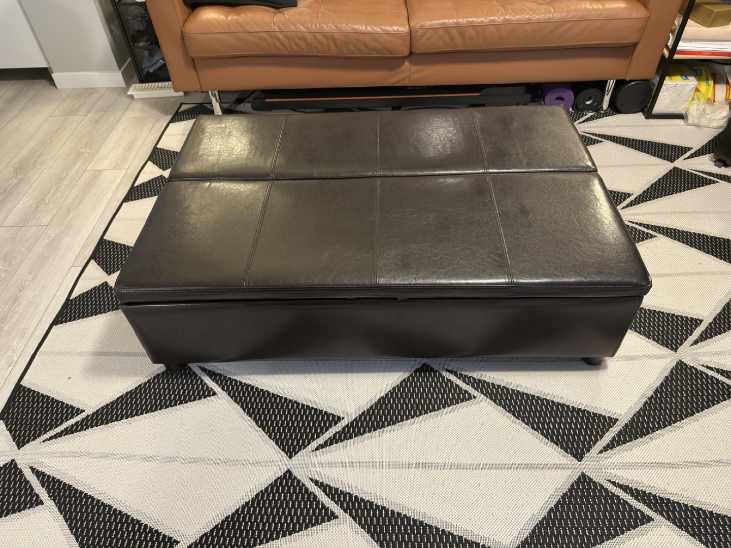 Fold-out Sofa Bed Ottoman - photo 4