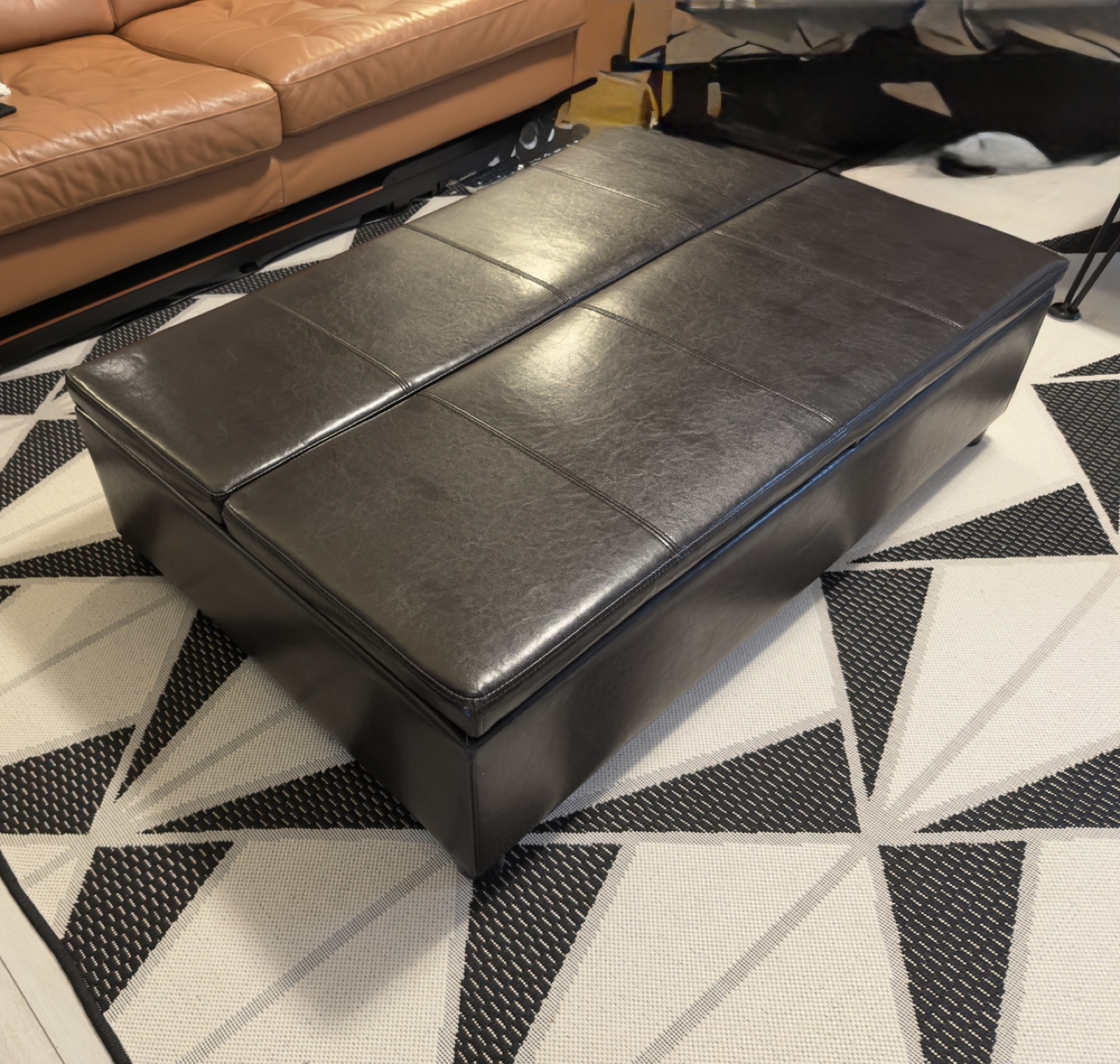 Fold-out Sofa Bed Ottoman - photo 5