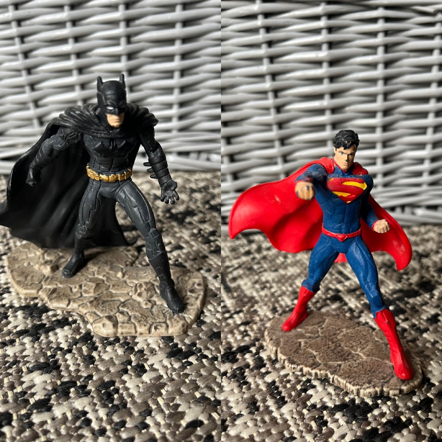 DC & Marvel Superhero Figurines - Lot of 12 - photo 3