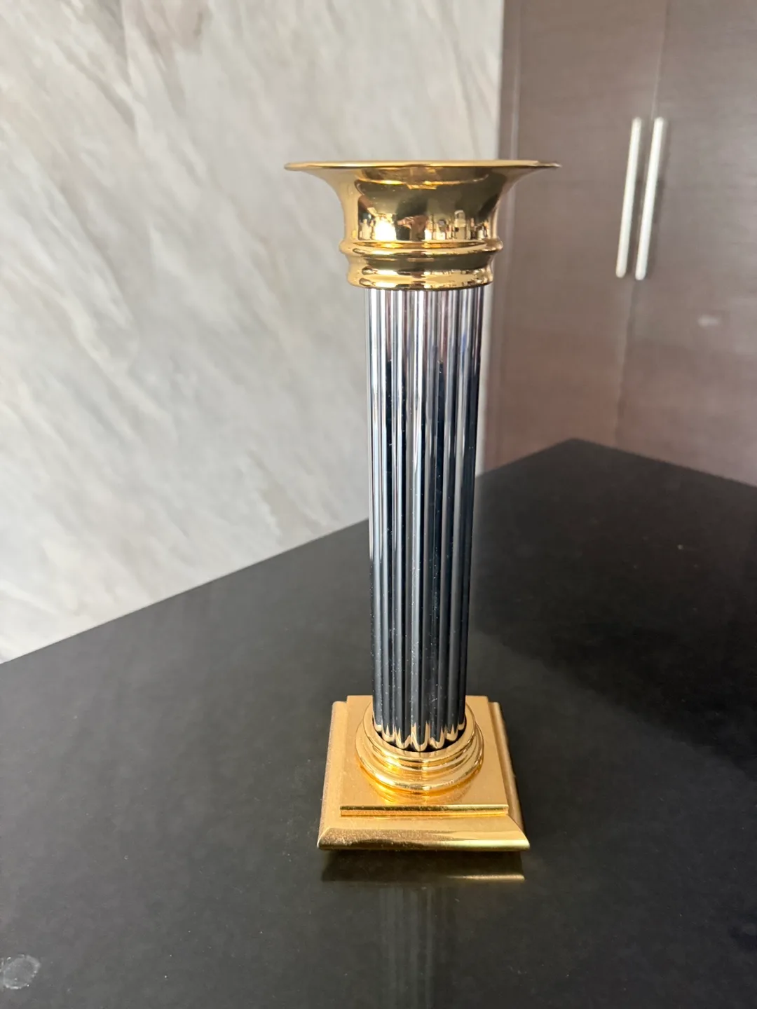Gold and Silver Candle Holder thumbnail