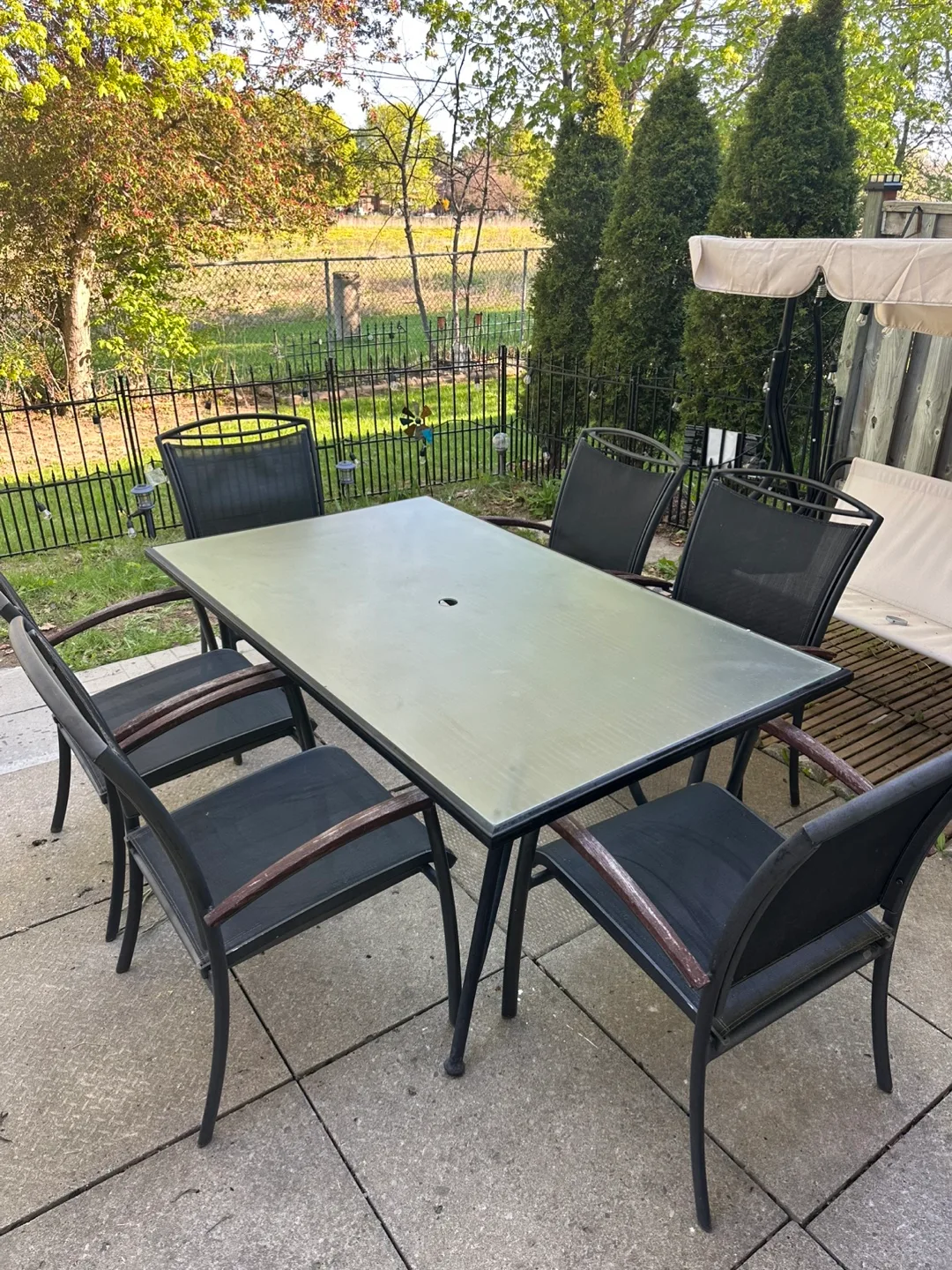 7-Piece Outdoor Patio Dining Set image indicator(2)