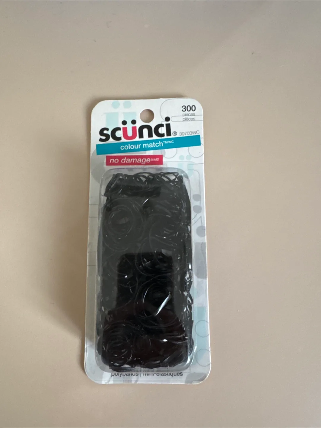 Scunci No Damage Hair Elastics - 300 Count 🏒 thumbnail