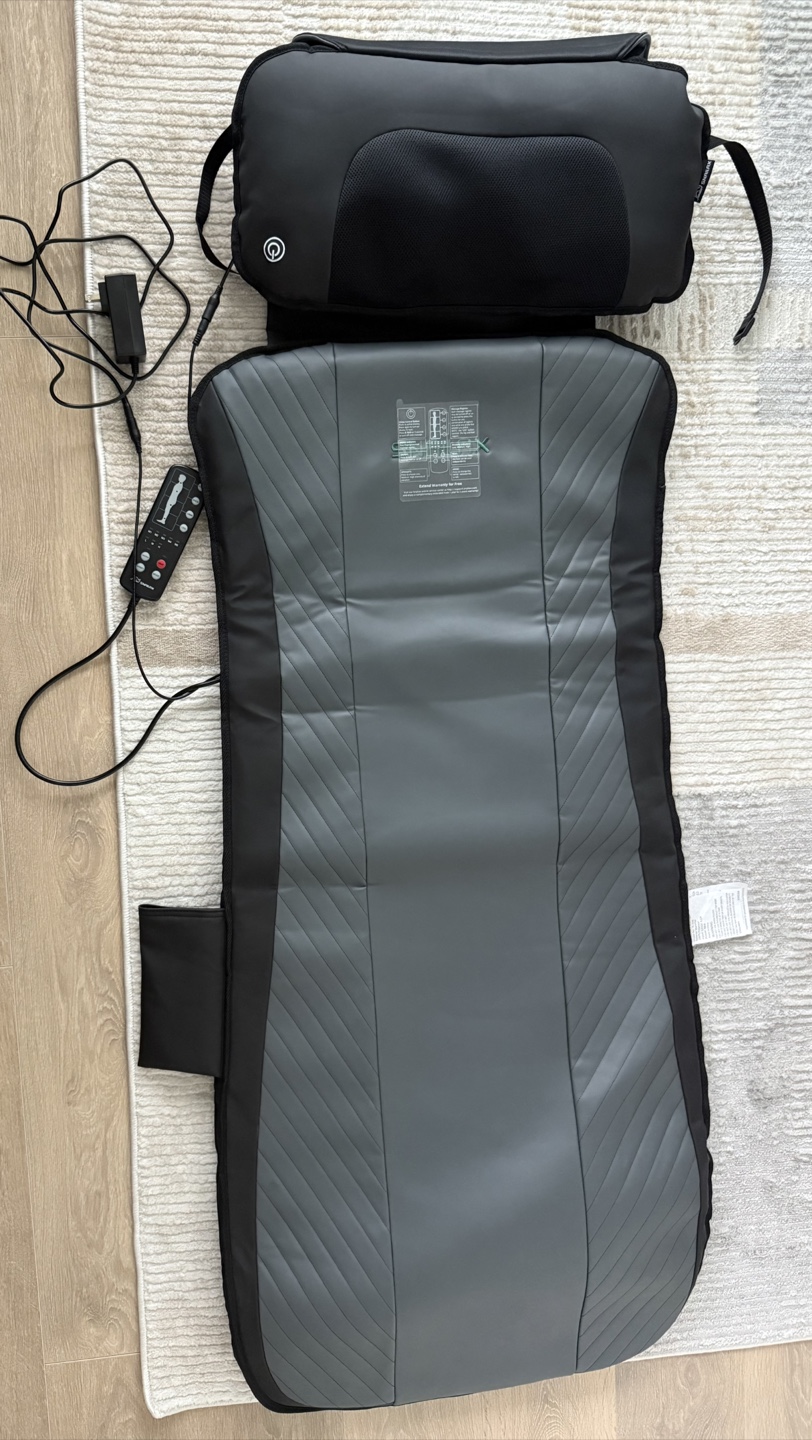 Snailax Full Body Massage Mat with heat - photo 2