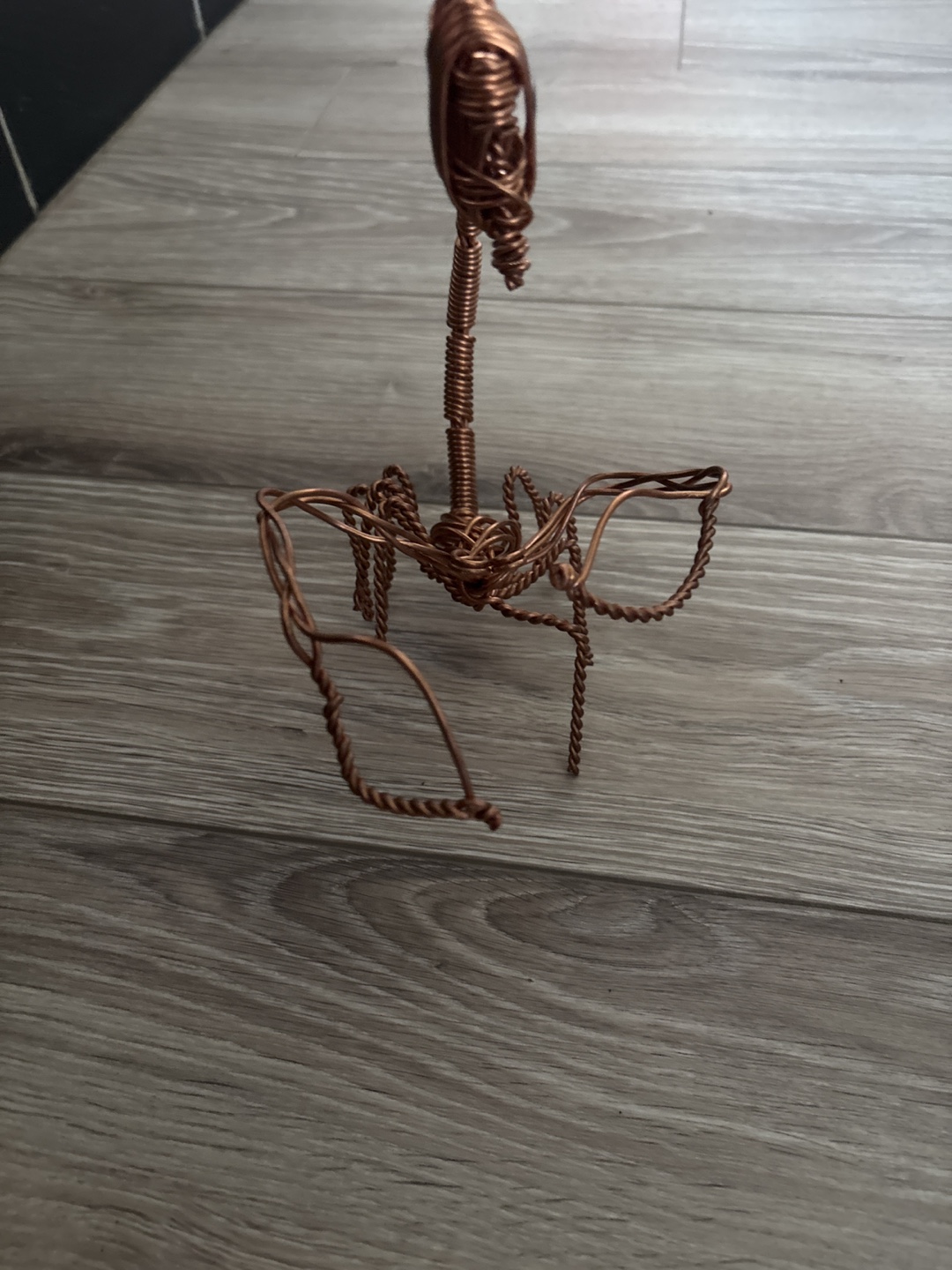 Copper Wire Scorpion Sculpture - photo 2