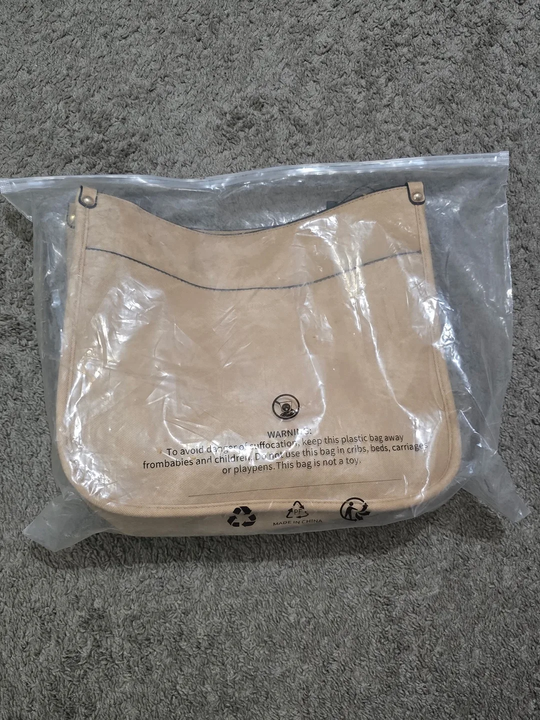 VIVIDORA Tan Crossbody Bag with 3 interchangeable straps image indicator(4)