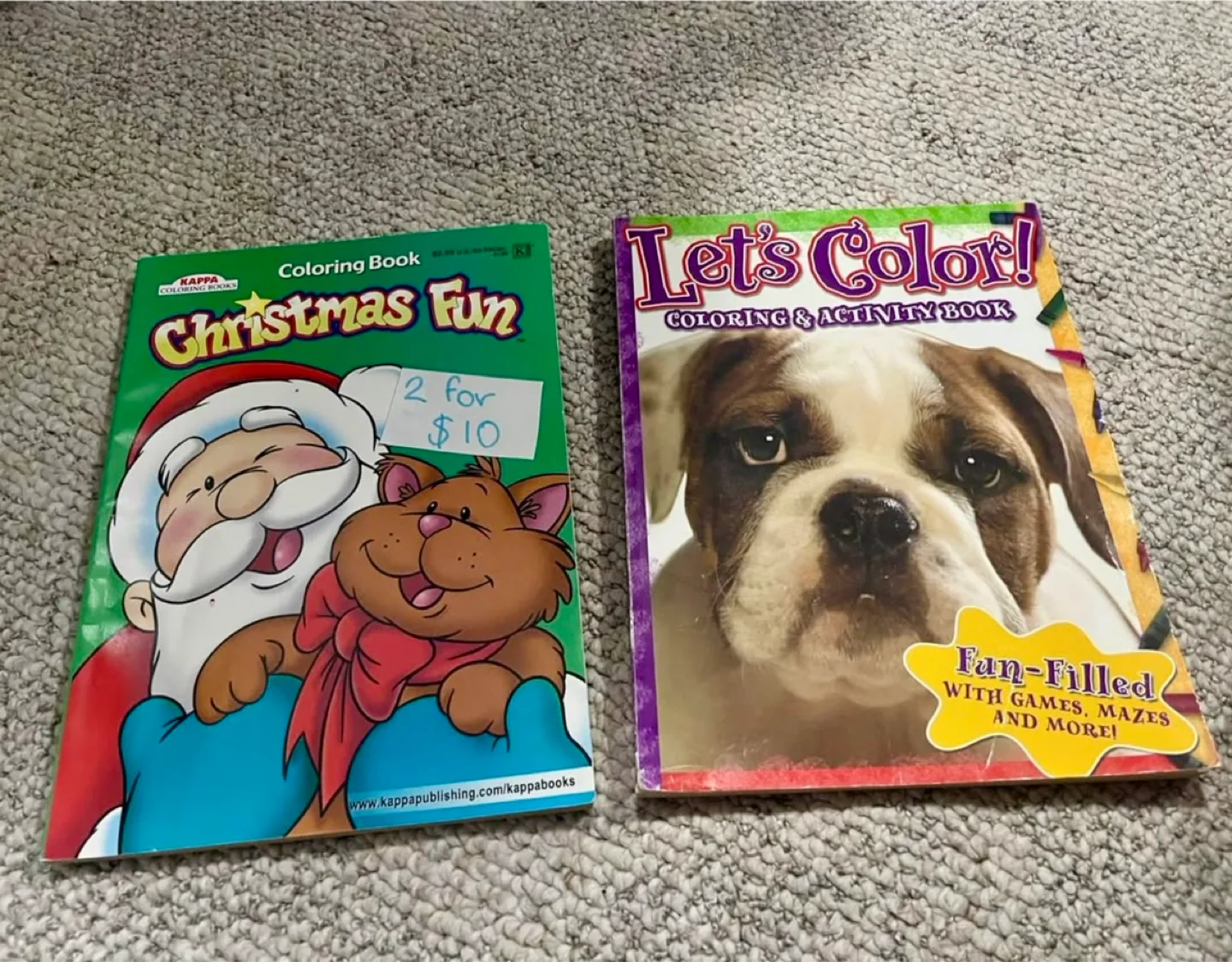 2 Colouring Books & Pencil Crayons thumbnail