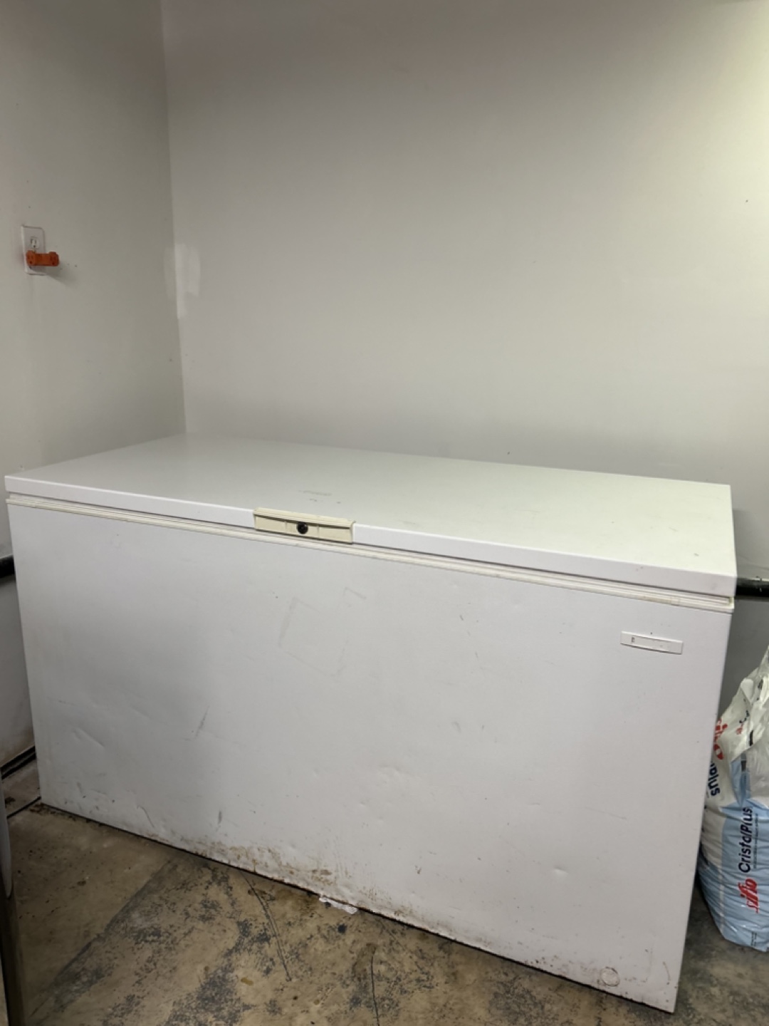 White Chest Freezer