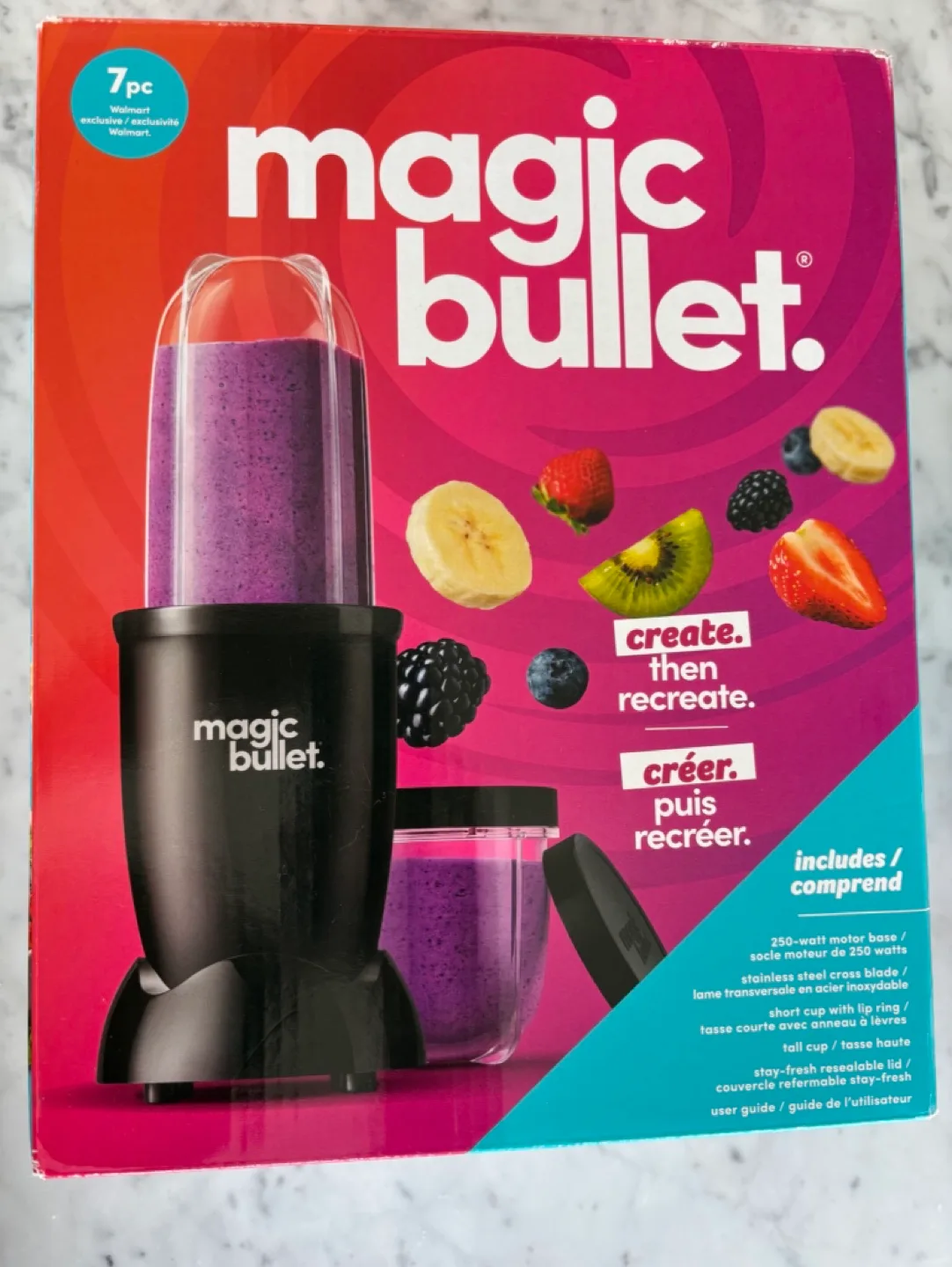 Brand new Magic Bullet 7-piece Blender - moving sale! thumbnail