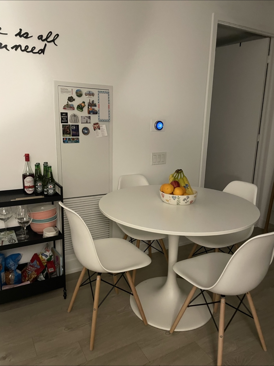 Dining Set (Table + 4 Chairs)