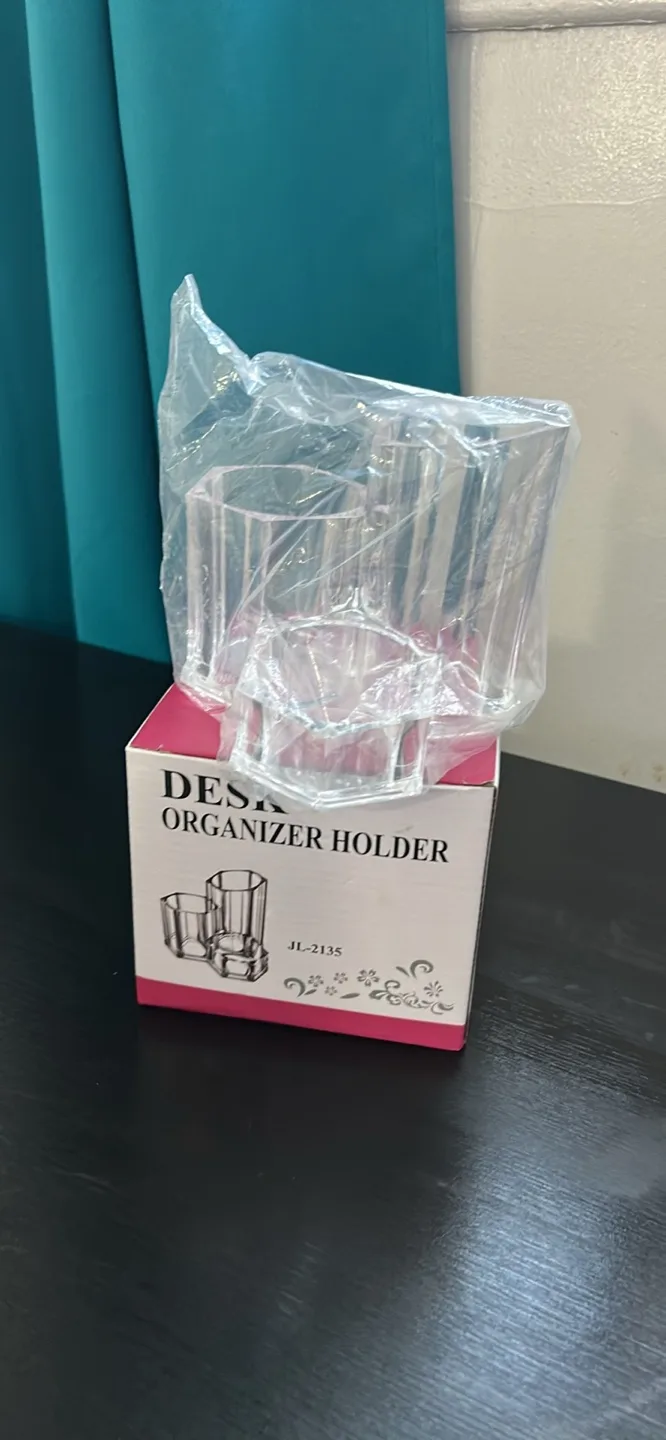 Clear Acrylic Desk Organiser image indicator(5)