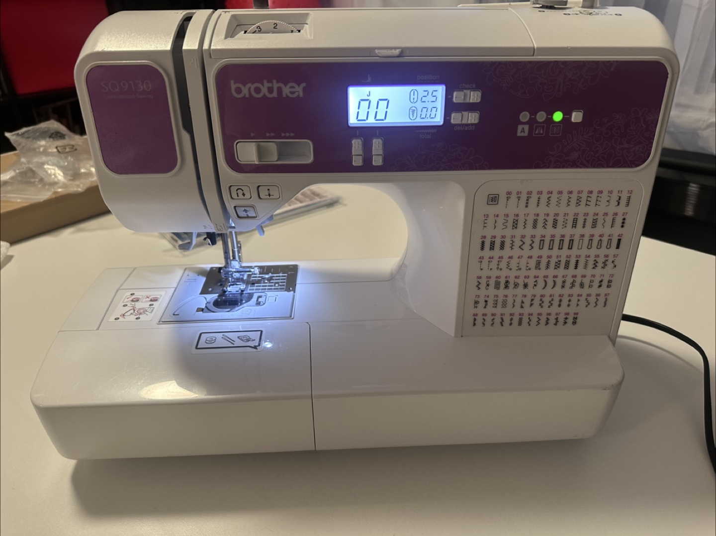 Brother SQ9130 Computerized Sewing & Quilting Machine - photo 3