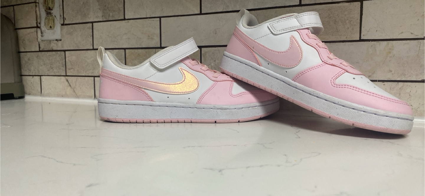 Nike Court Royale 2 (GS) Pink White Sneakers Size 2.5Y