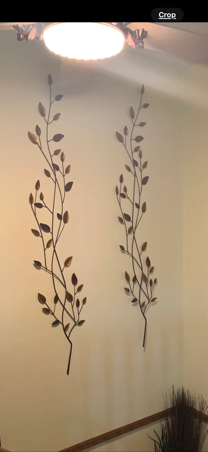Set of Two Metal Wall Decor thumbnail