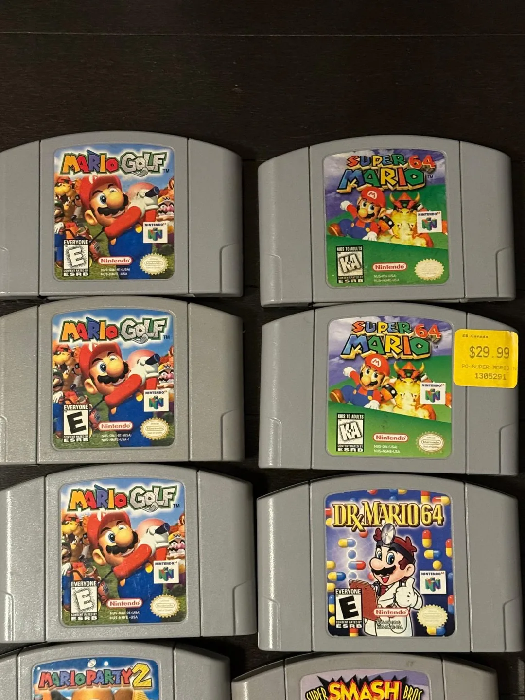 Lot of CIB and loose Gameboy and Nintendo 64 (N64) games image indicator(5)