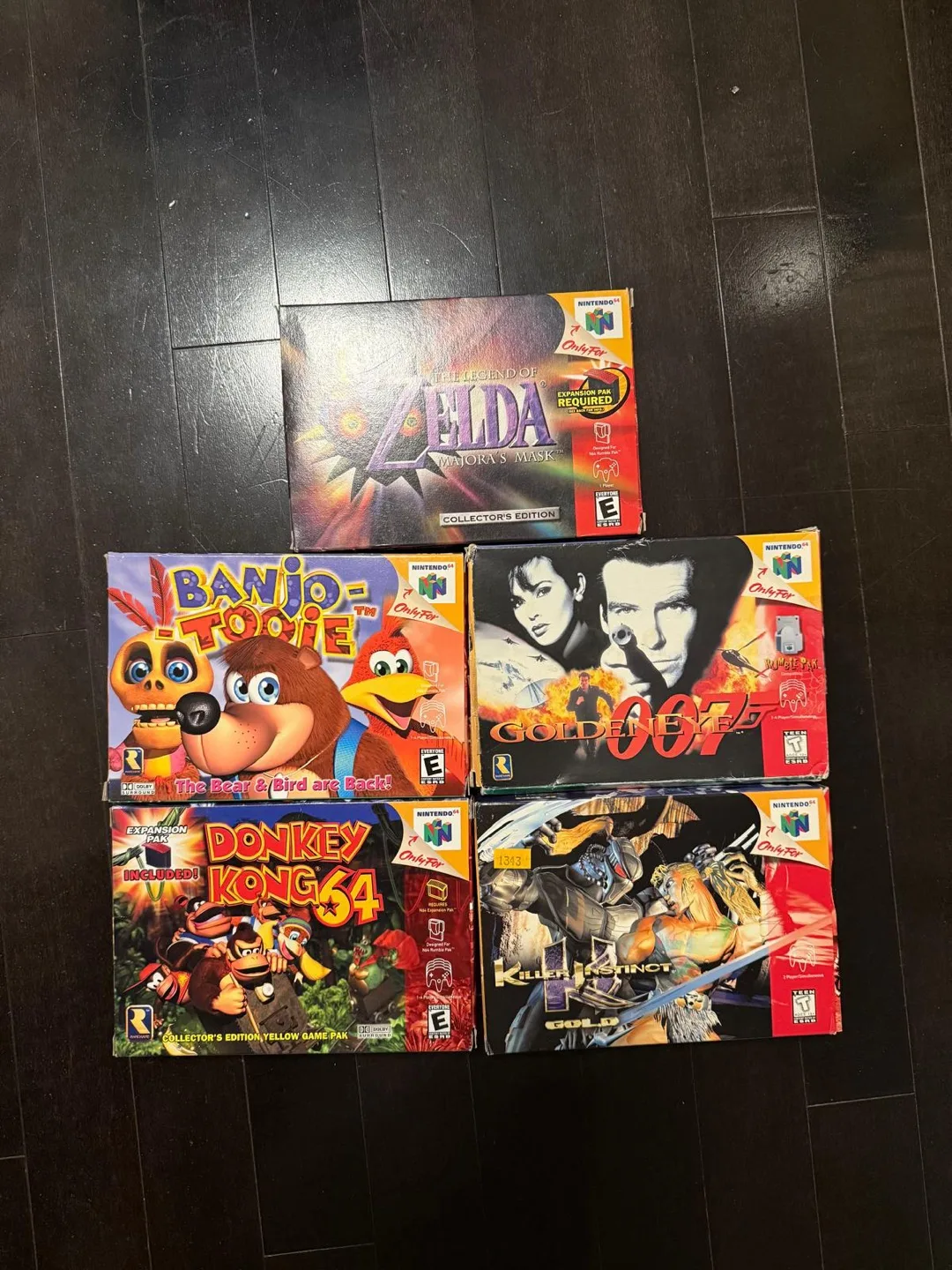 Lot of CIB and loose Gameboy and Nintendo 64 (N64) games image indicator(9)