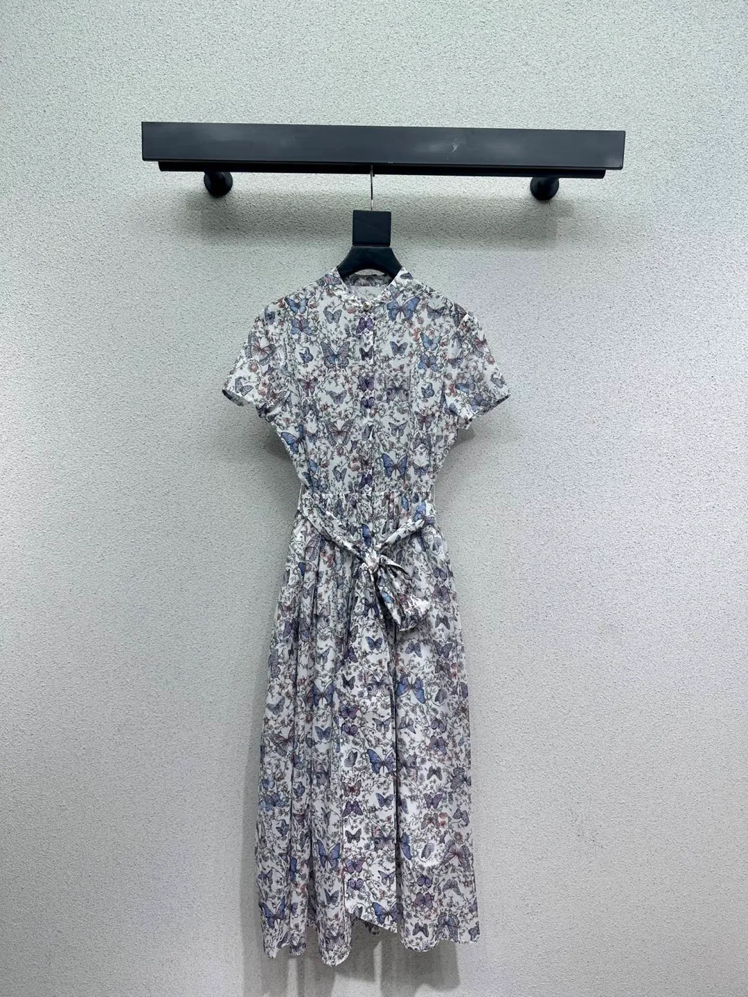 Floral Butterfly Midi Dress thumbnail