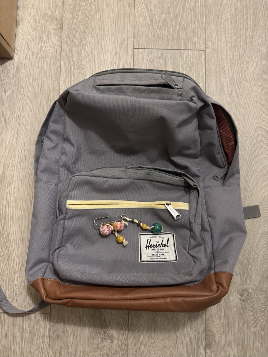 Herschel Gray Backpack