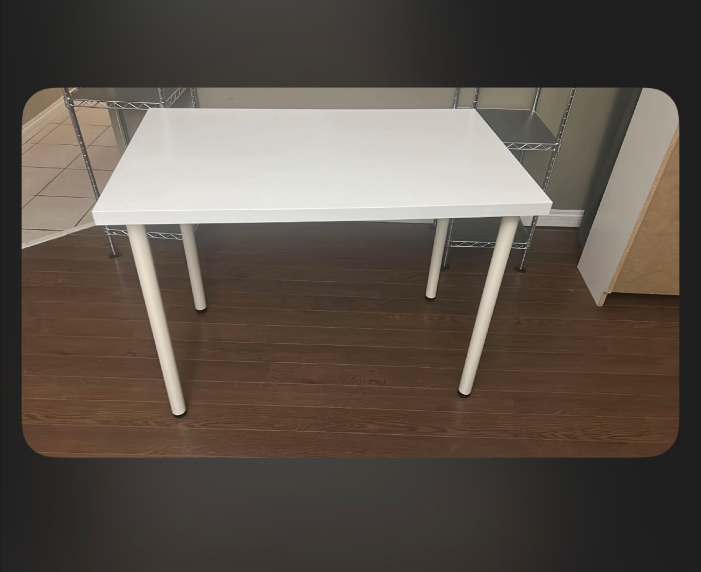 White Small Table - photo 2
