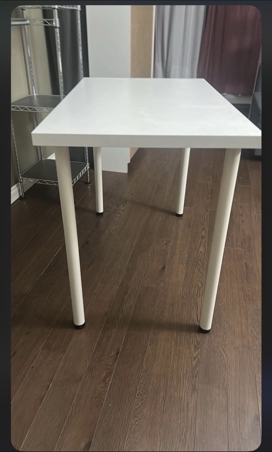 White Small Table