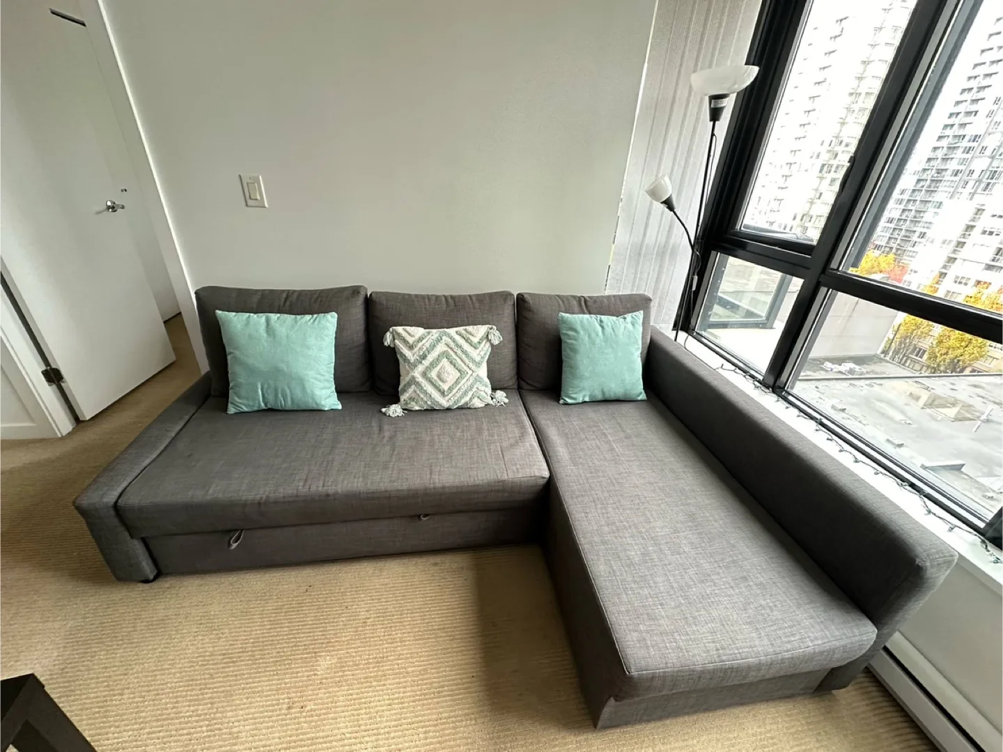 IKEA Friheten Corner Sofa Bed thumbnail