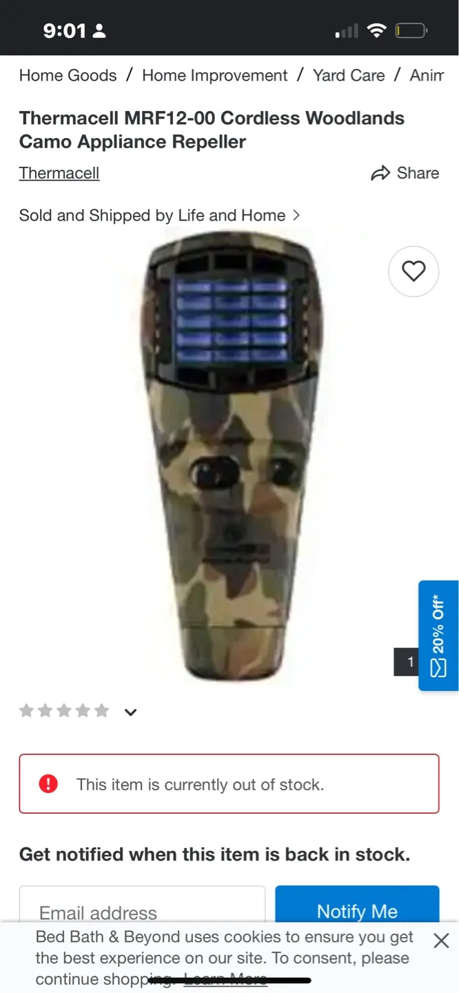 Thermacell Appliance Repeller thumbnail
