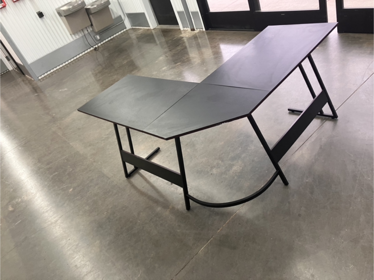 Black Corner Computer Desk - photo 4