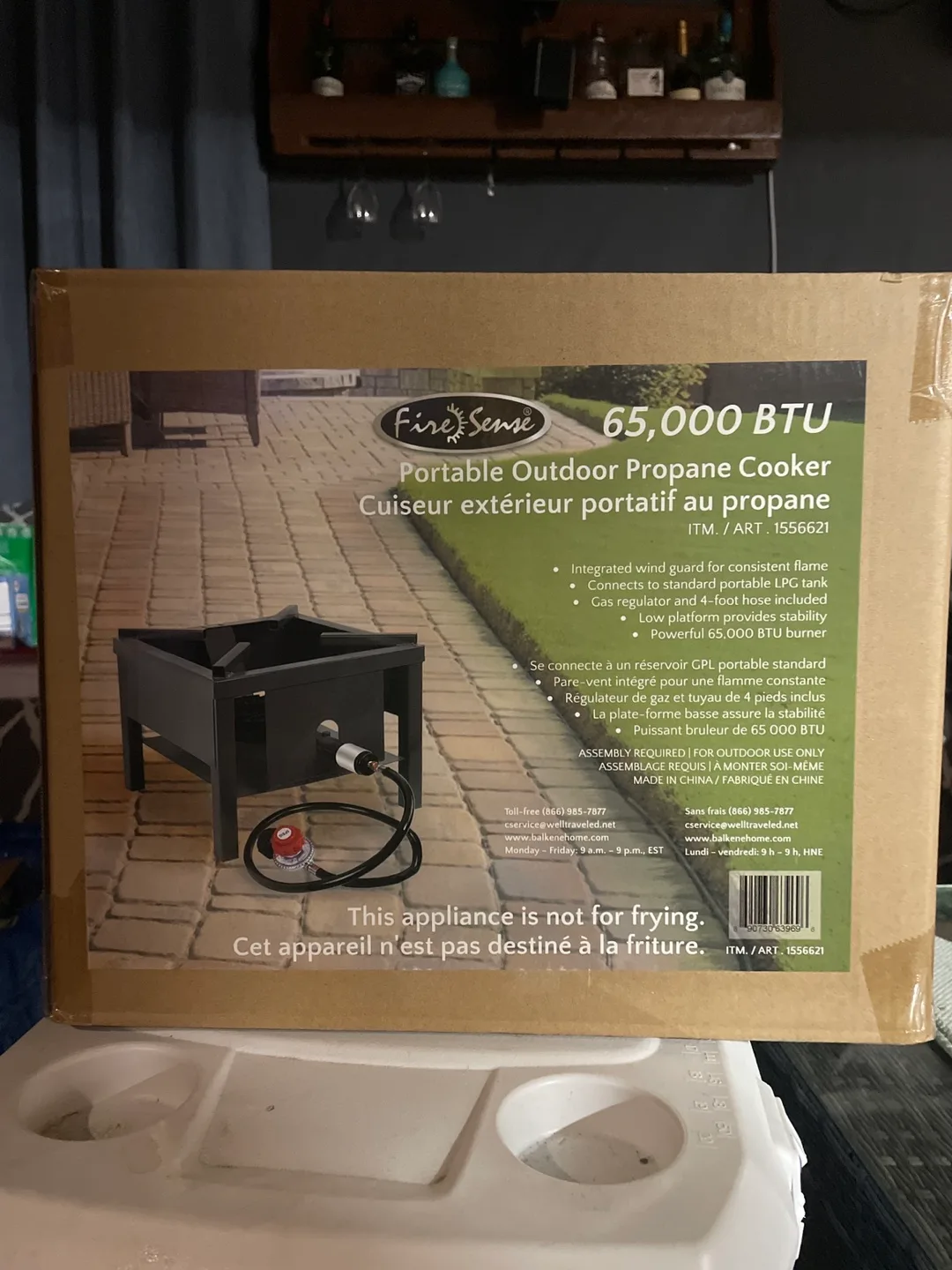 Brand new Fire Sense Portable Outdoor Propane Cooker thumbnail