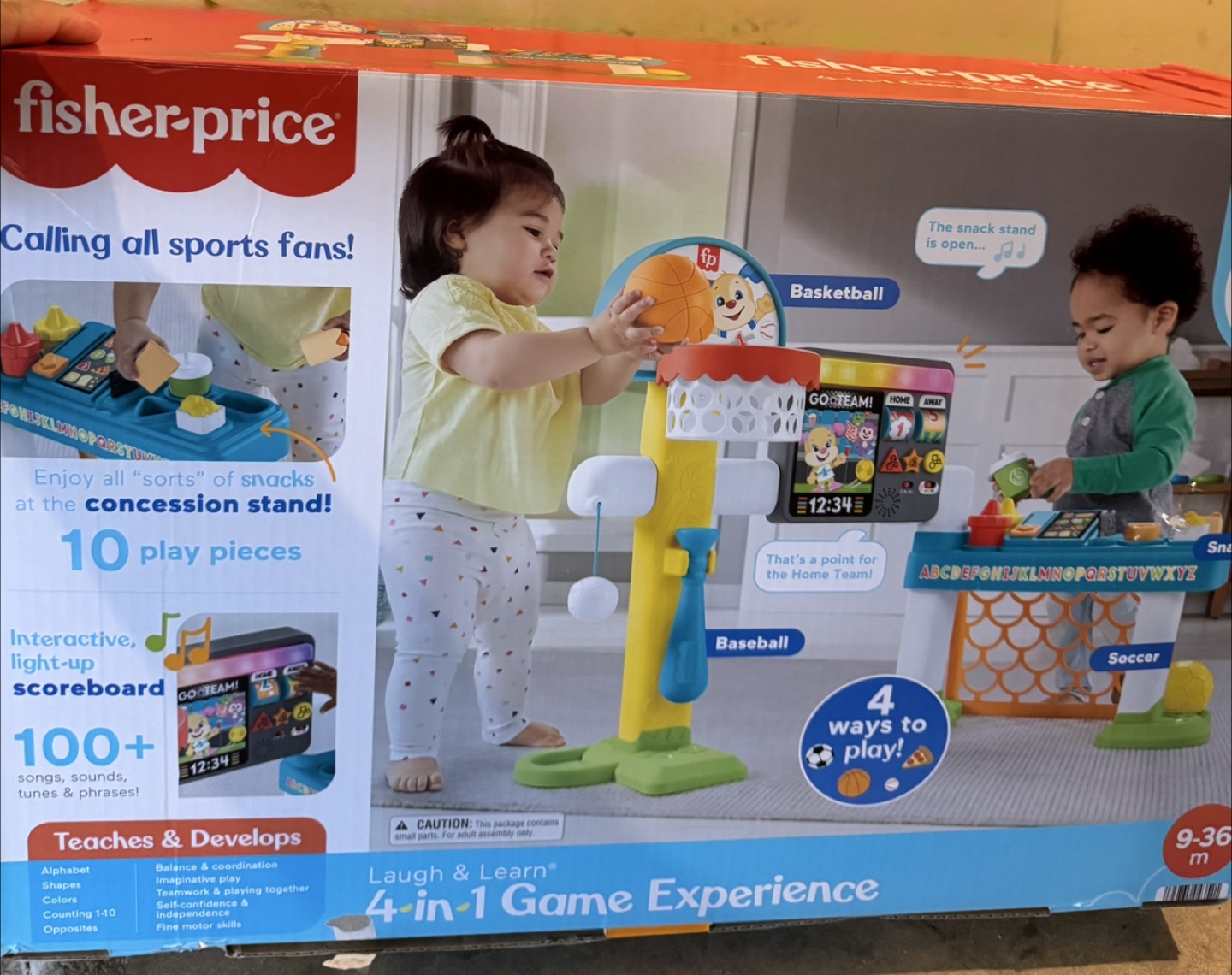 Fisher-Price Laugh & Learn 4-in-1 Game Experience