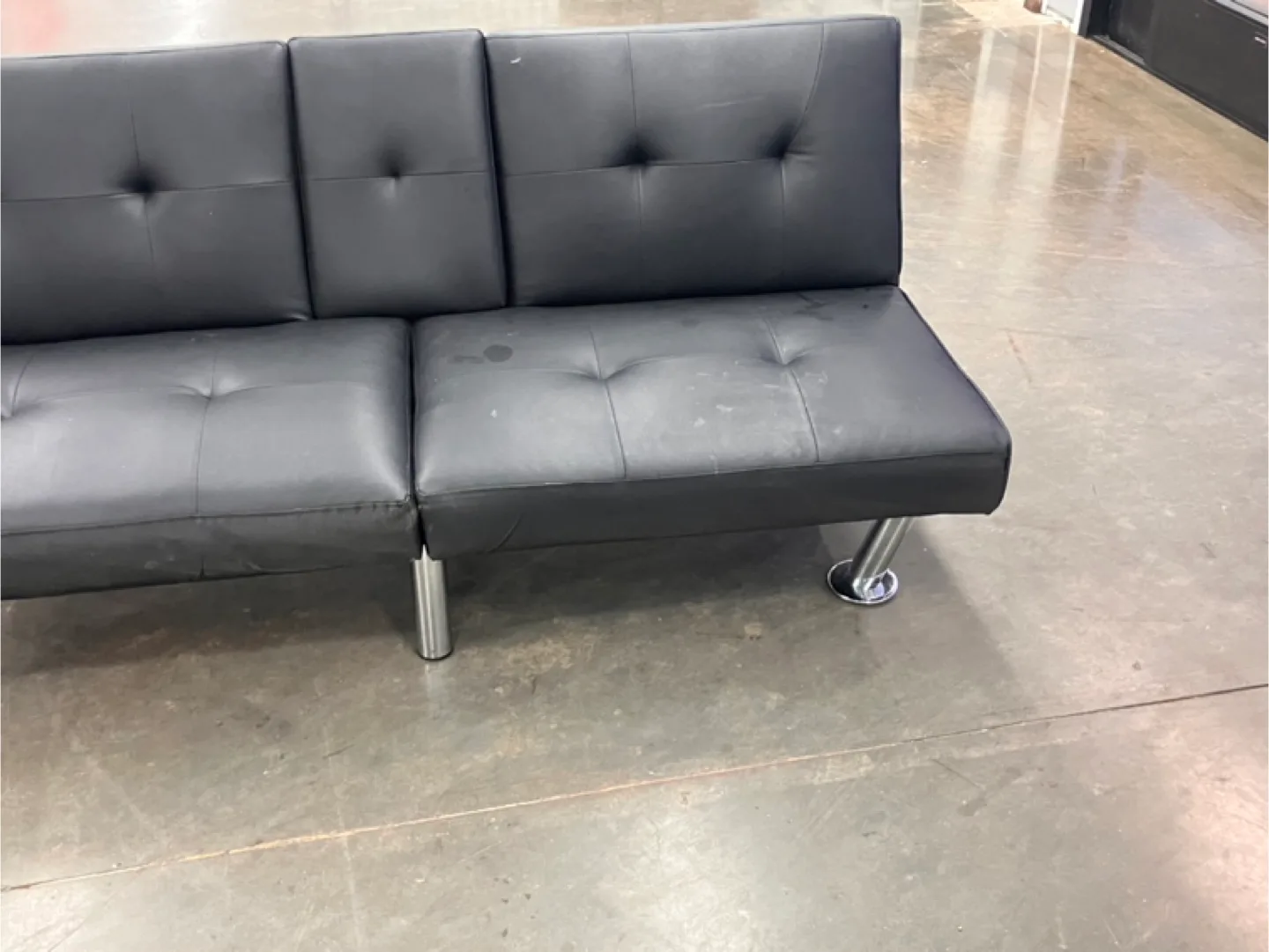 Black Futon Sofa Bed image indicator(7)