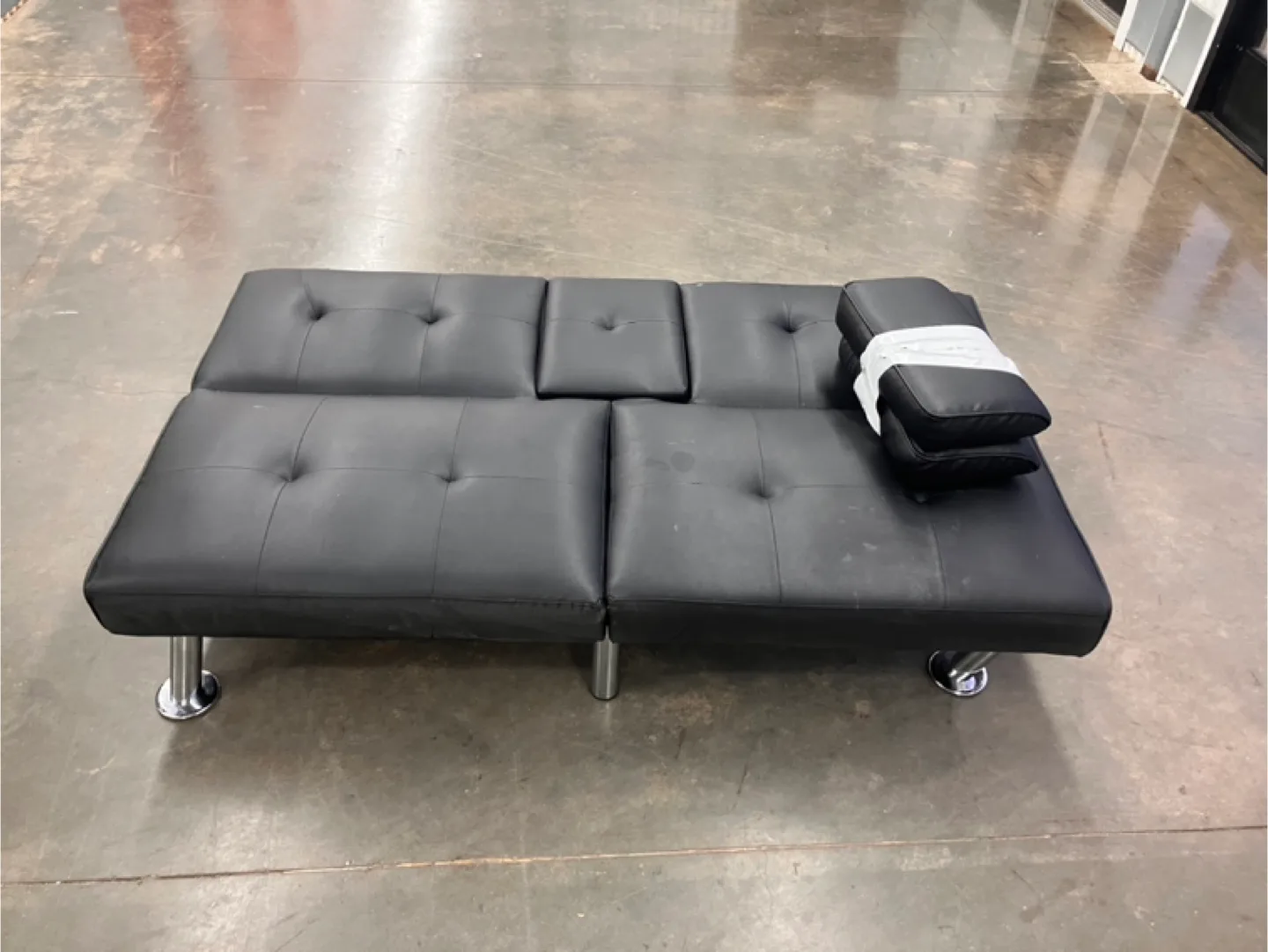 Black Futon Sofa Bed image indicator(10)