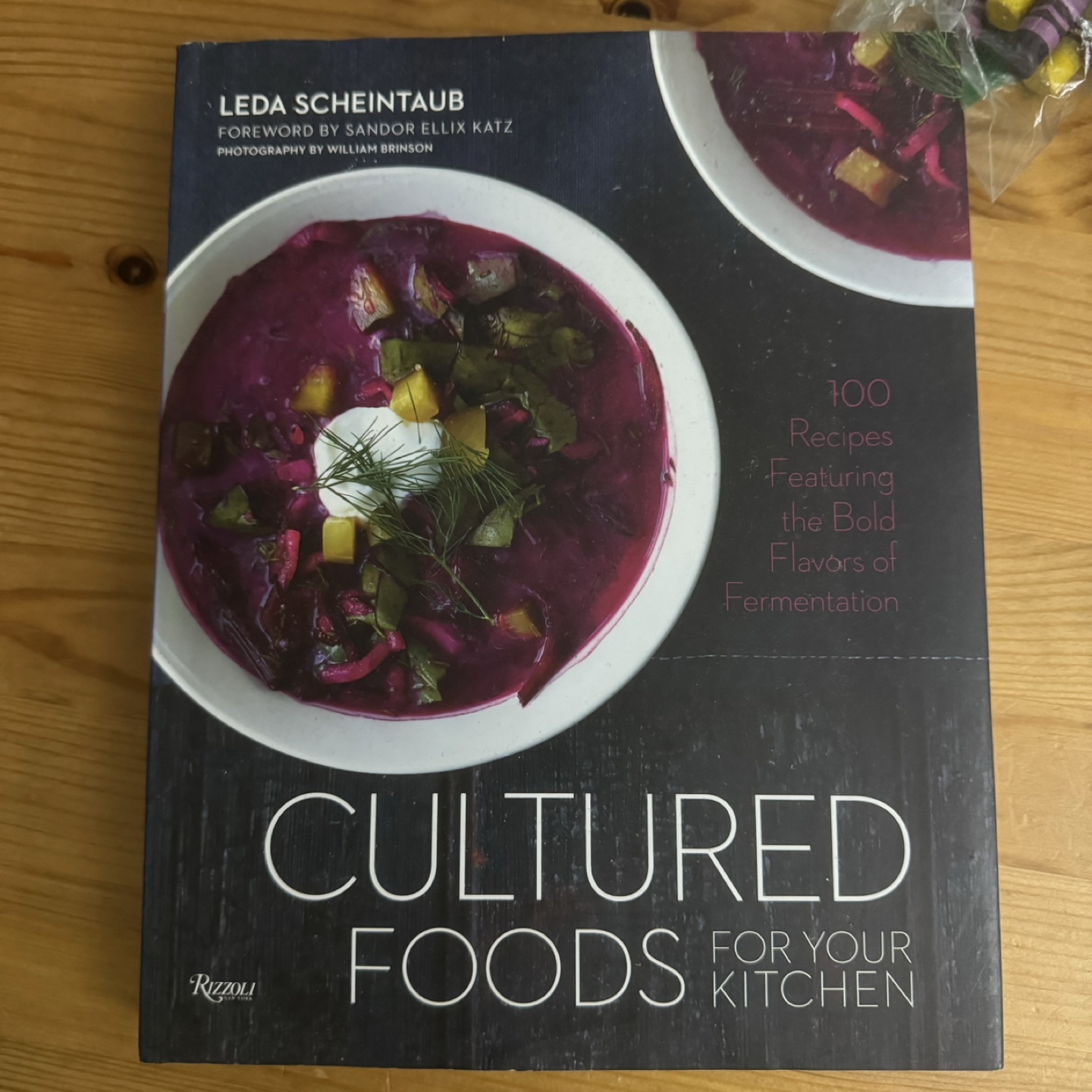 Cultured Foods Cookbook by Leda Scheintaub
