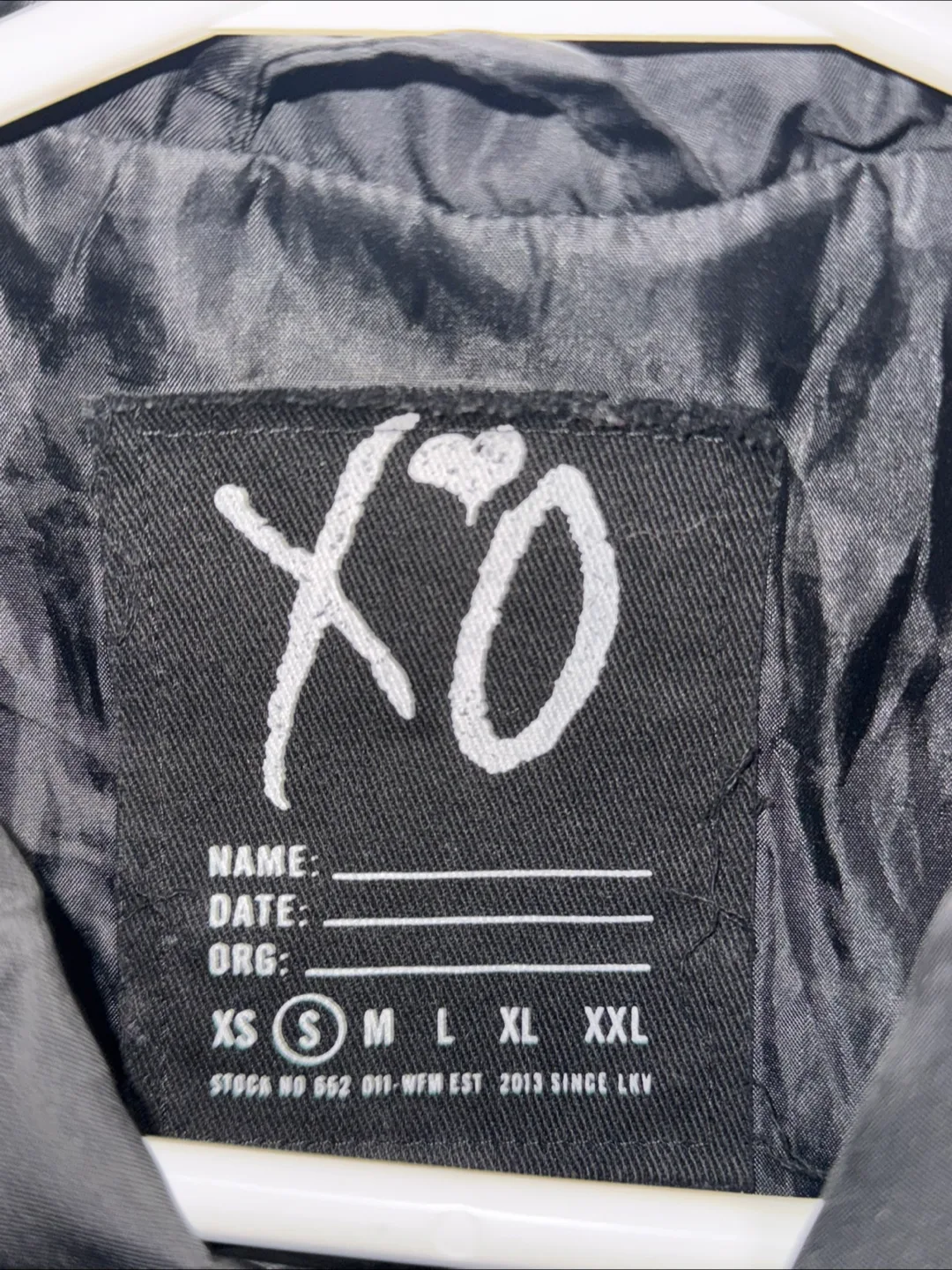 XO Black Coach Jacket Size Small image indicator(3)