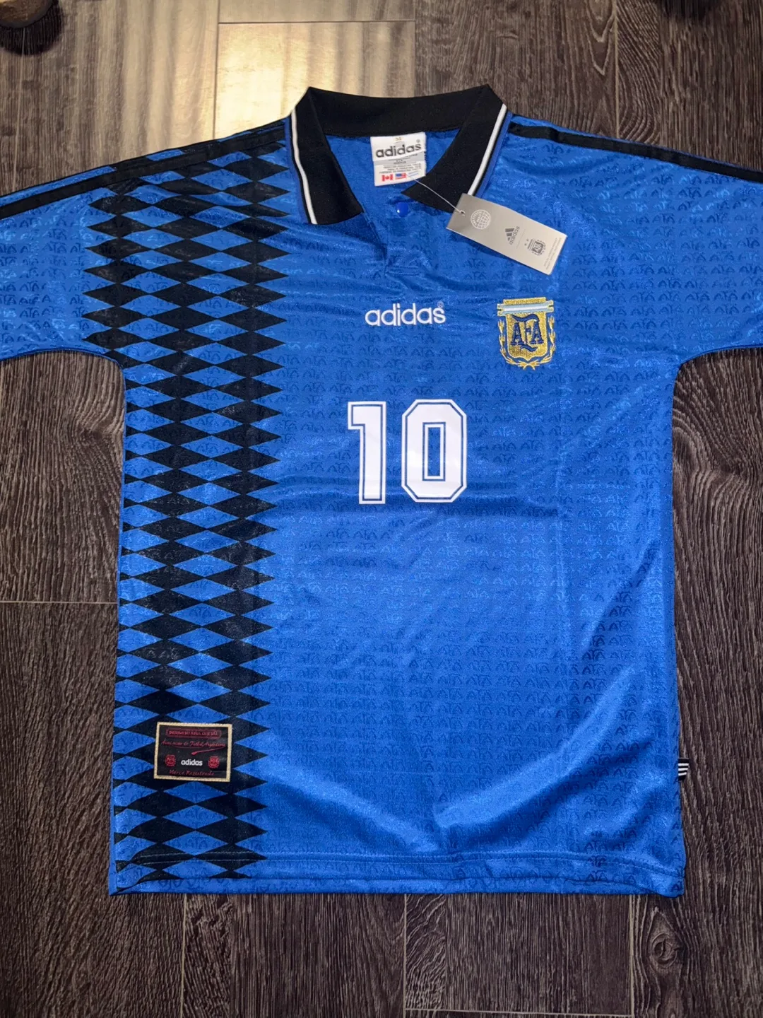Vintage Argentina #10 Maradona Adidas Jersey thumbnail
