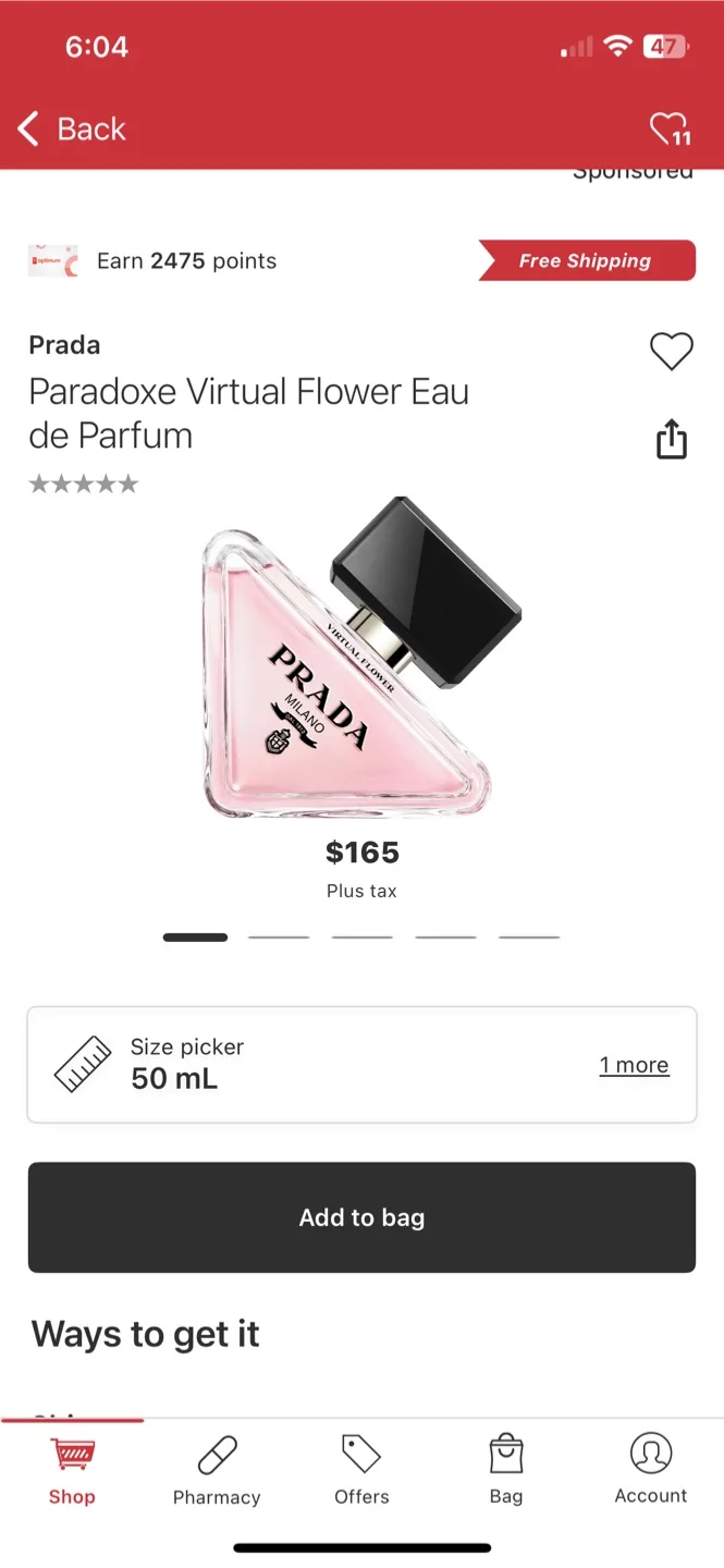 Prada Paradoxe Virtual Flower Eau de Parfum 50ml image indicator(2)